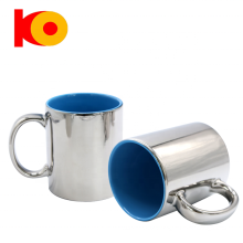 Neues Design Keramikelektroplate Becher Metallic Becher Metallbecher